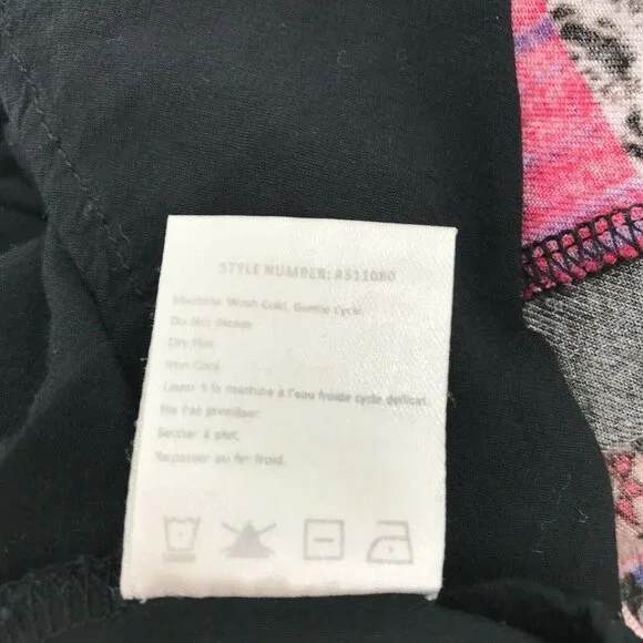 One September Womens Boho  Arcata Patchwork 3/4 Sleeve Multicolor Dress Size S - Picture 7 of 8